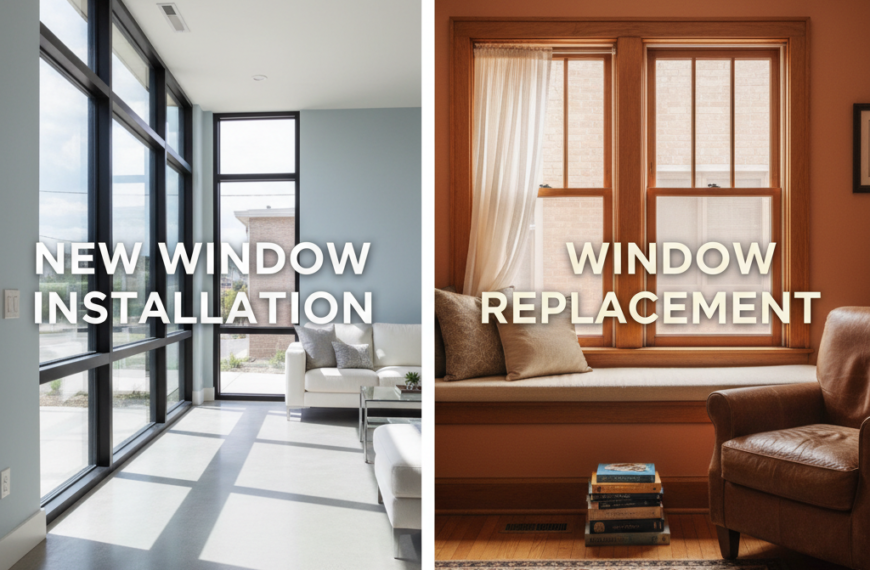 Window Installation vs. Window Replacement: Which One Should Lehi Homeowners Choose?