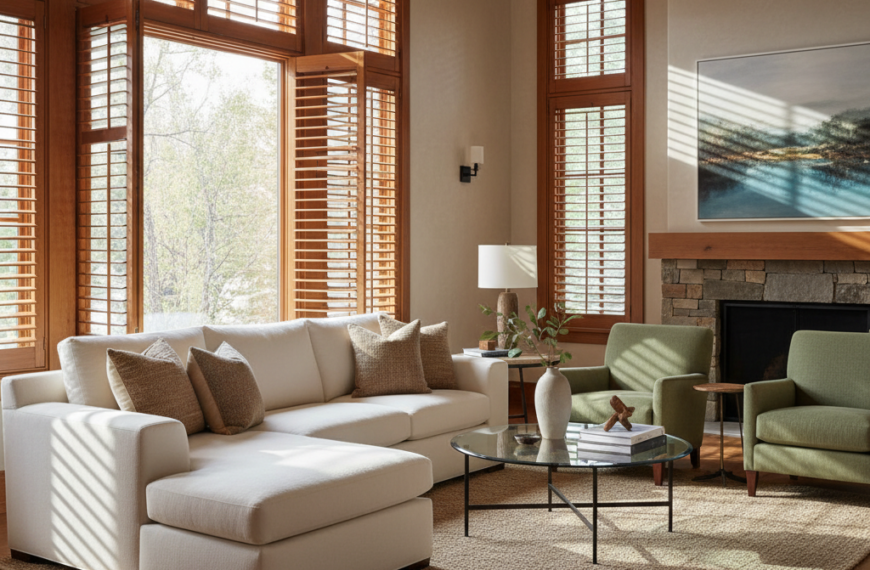 How to Upgrade Interiors with Plantation Shutters in Park City Homes